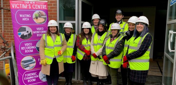 Commissioner Zoe with partners and stakeholders at the new Victims Centre